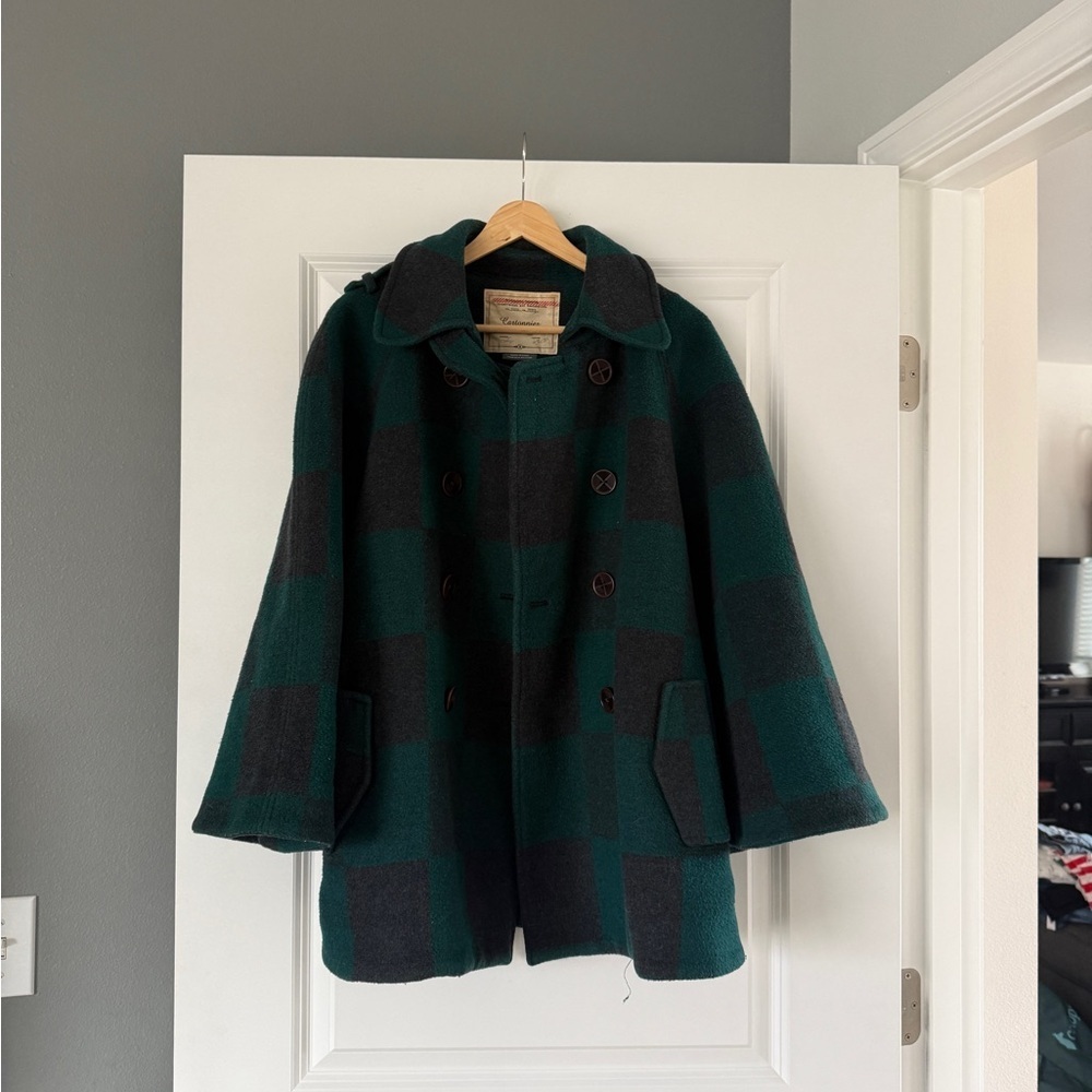Cartonnier Teal and Charcoal Jacket